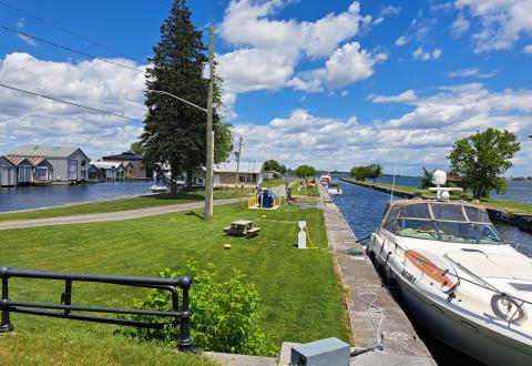 Galop Canal Iroquois Landing Marina South Dundas